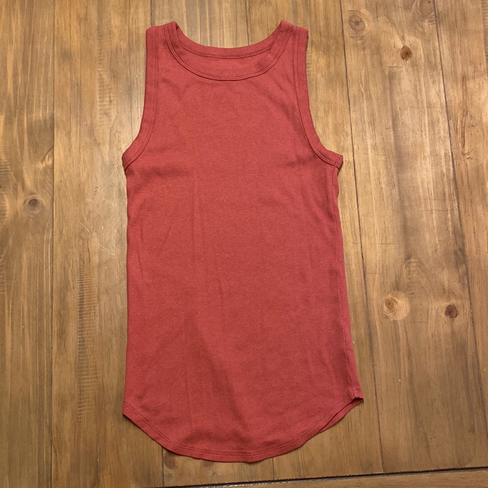 A New Day Ribbed Tank Too